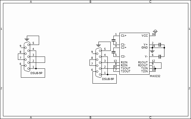 RS232C及びMAX232のテスト